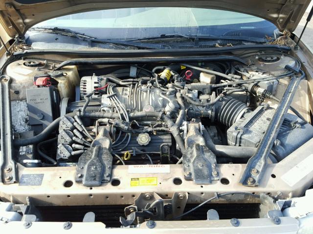 2G4WF551411128525 - 2001 BUICK REGAL GS GOLD photo 7