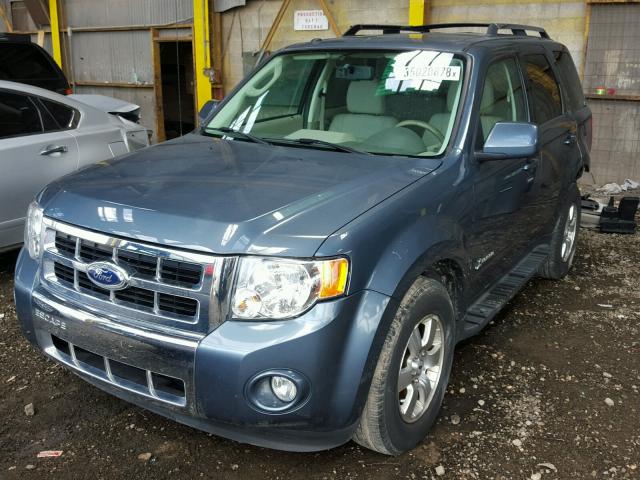 1FMCU4K32AKA80113 - 2010 FORD ESCAPE HYB GRAY photo 2