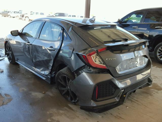 SHHFK7H43HU208423 - 2017 HONDA CIVIC SPOR GRAY photo 3