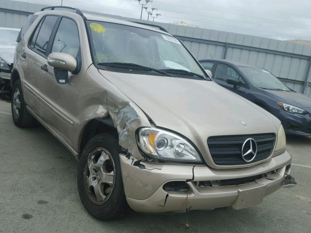 4JGAB57E14A491624 - 2004 MERCEDES-BENZ ML 350 GOLD photo 1