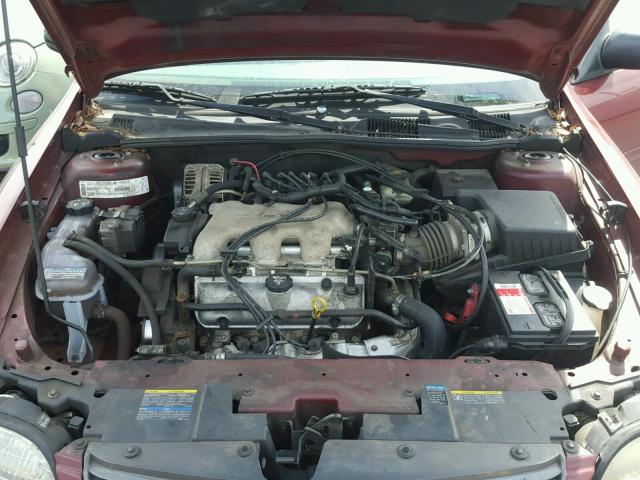 1G1NE52J83M679290 - 2003 CHEVROLET MALIBU LS 栗色 照片 7