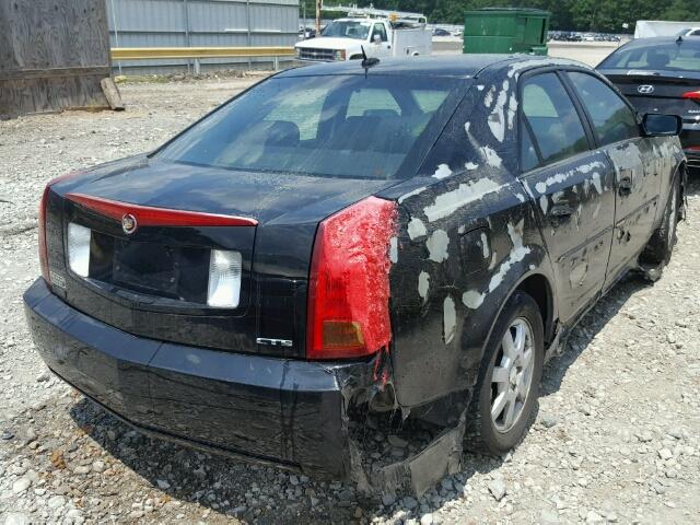 1G6DM57T860142739 - 2006 CADILLAC CTS BLACK photo 4