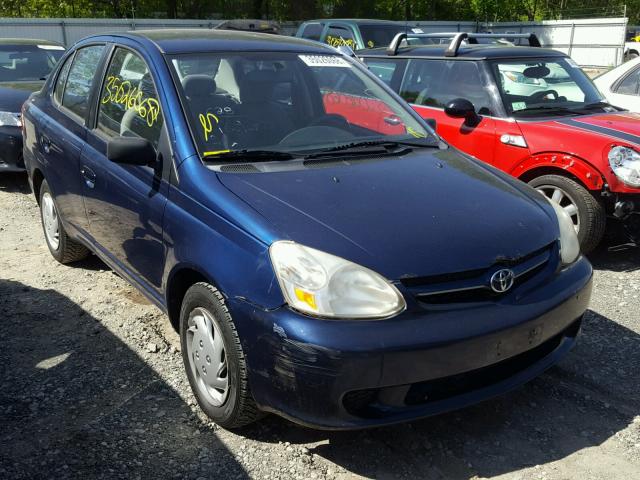 JTDBT123235050628 - 2003 TOYOTA ECHO BLUE photo 1