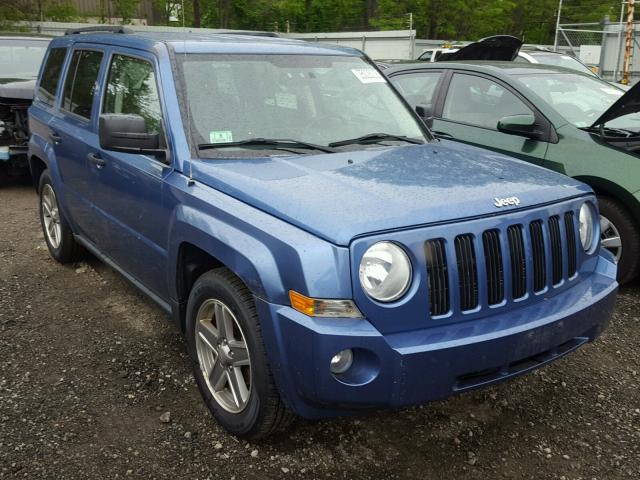 1J8FF28W07D370437 - 2007 JEEP PATRIOT SP BLUE photo 1