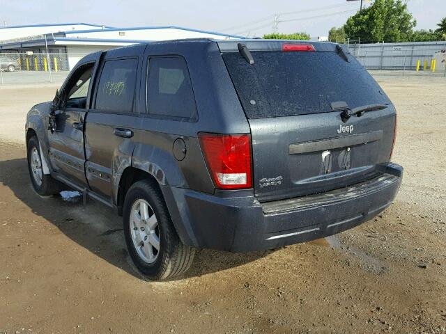 1J8GR48K28C145402 - 2008 JEEP GRAND CHER BLUE photo 3