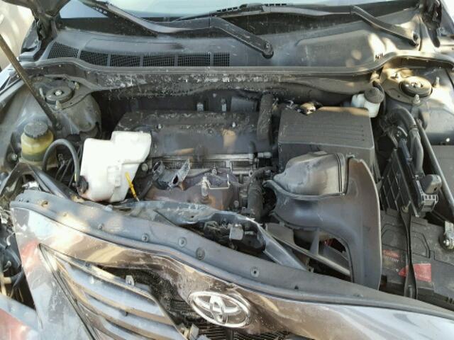 4T1BE46K17U657821 - 2007 TOYOTA CAMRY CE/L CHARCOAL photo 7