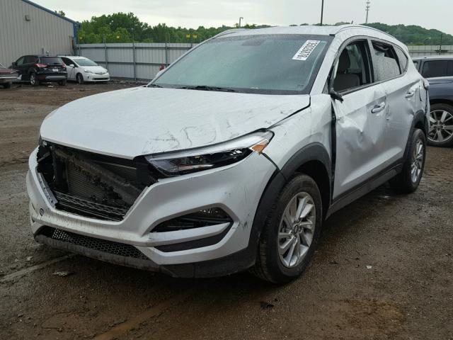 KM8J3CA47GU048950 - 2016 HYUNDAI TUCSON LIM SILVER photo 2