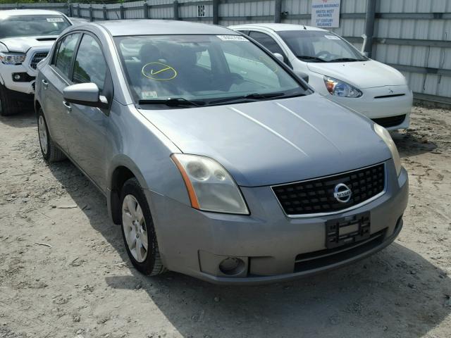 3N1AB61E78L727312 - 2008 NISSAN SENTRA 2.0 GRAY photo 1