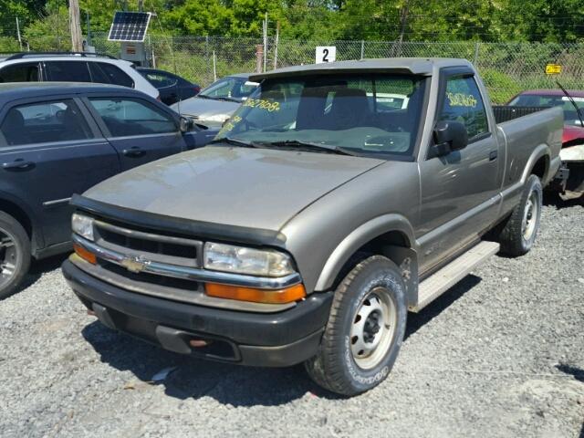 1GCDT14X1XK165754 - 1999 CHEVROLET S TRUCK S1 TAN photo 2