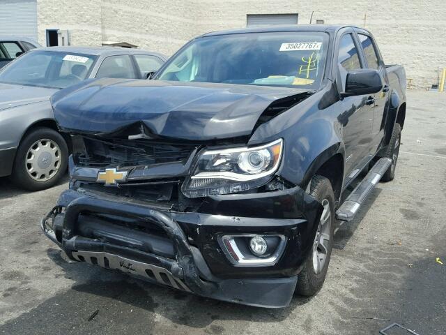 1GCGSDE30G1202912 - 2016 CHEVROLET COLORADO BLACK photo 2