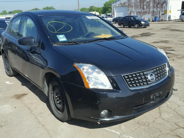 3N1AB61E98L611187 - 2008 NISSAN SENTRA 2.0 BLACK photo 1