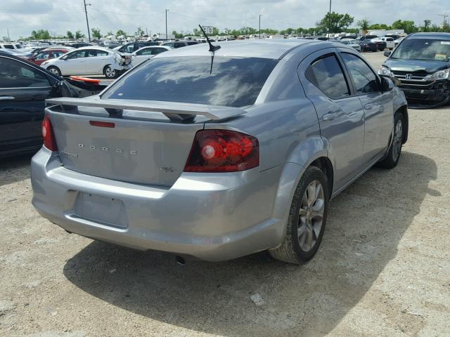 1C3CDZBG6DN632403 - 2013 DODGE AVENGER R/ GRAY photo 4