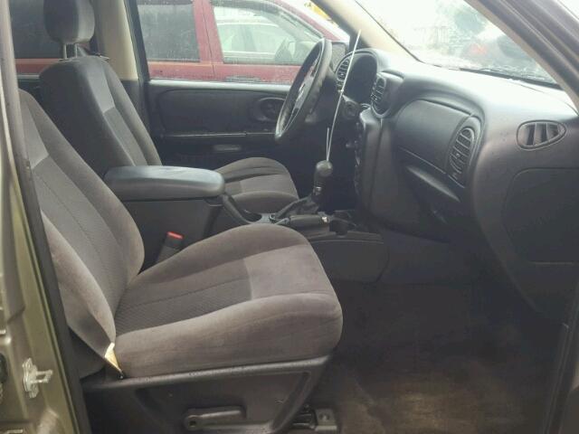 1GNDS13S682202587 - 2008 CHEVROLET TRAILBLAZE TAN photo 5