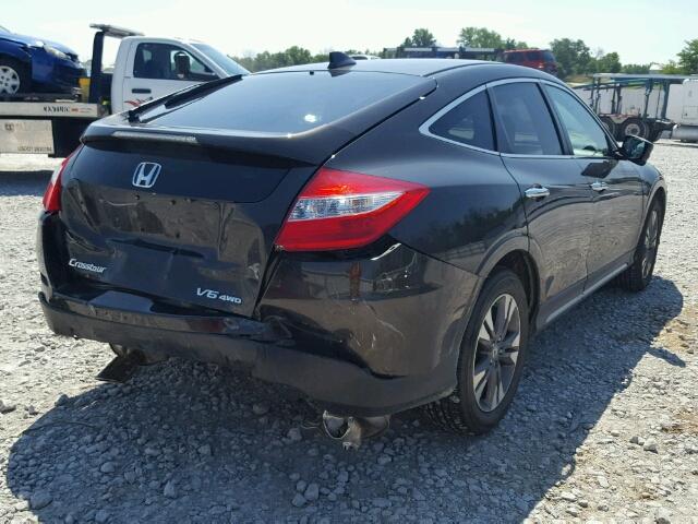 5J6TF2H58EL002375 - 2014 HONDA CROSSTOUR BROWN photo 4