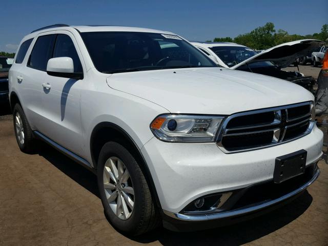 1C4RDJAG1FC186748 - 2015 DODGE DURANGO SX WHITE photo 1