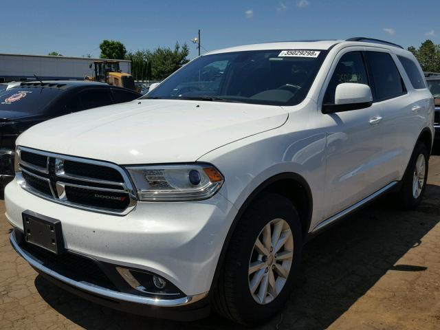 1C4RDJAG1FC186748 - 2015 DODGE DURANGO SX WHITE photo 2