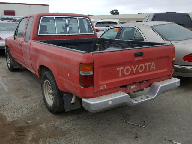 JT4VN93D9M5019861 - 1991 TOYOTA PICKUP 1/2 RED photo 3