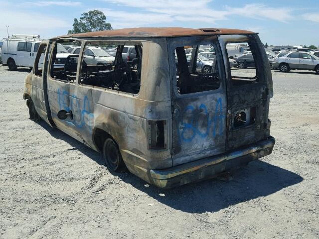 1FMRE11L7YHB12469 - 2000 FORD ECONOLINE BURN photo 3