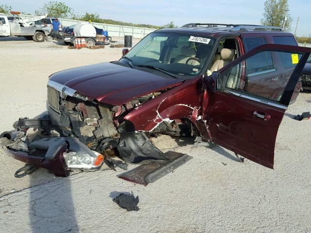 5LMFU27R63LJ48552 - 2003 LINCOLN NAVIGATOR BURGUNDY photo 2