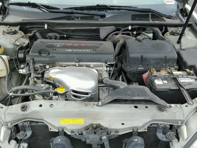 4T1BE32K32U094196 - 2002 TOYOTA CAMRY LE SILVER photo 7