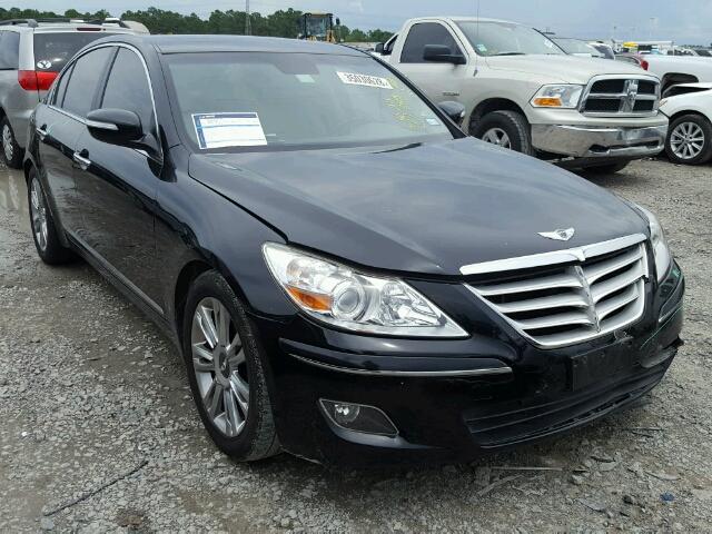 KMHGC4DF1AU105213 - 2010 HYUNDAI GENESIS 4. BLACK photo 1