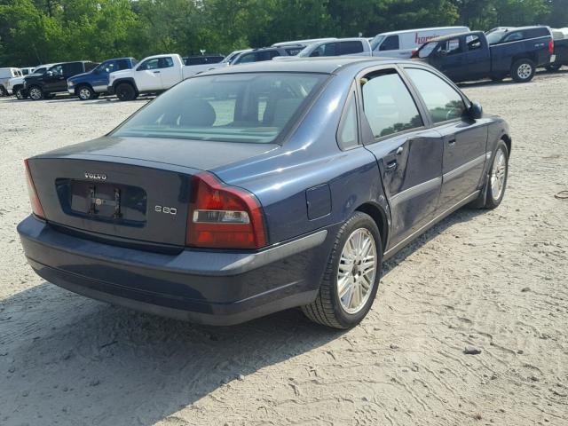 YV1TS90D7Y1096269 - 2000 VOLVO S80 T6 TUR BLUE photo 4