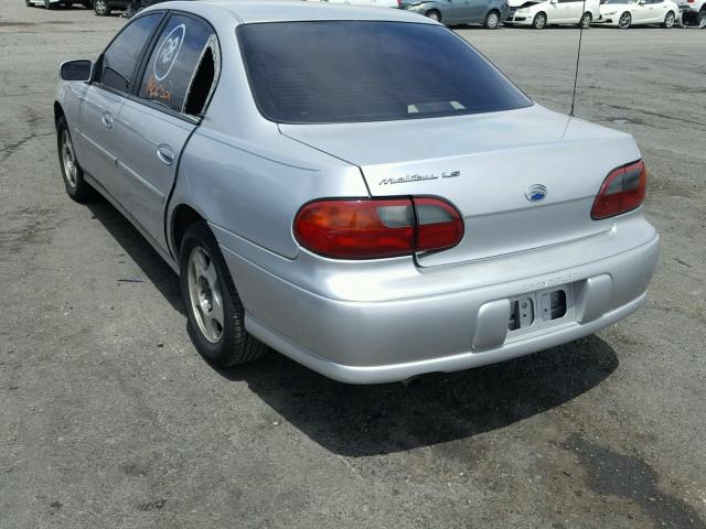 1G1NE52J63M616754 - 2003 CHEVROLET MALIBU LS ვერცხლისფერი ფოტო 3