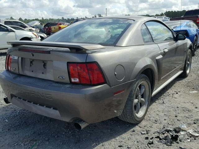 1FAFP42X02F182988 - 2002 FORD MUSTANG GT GRAY photo 4