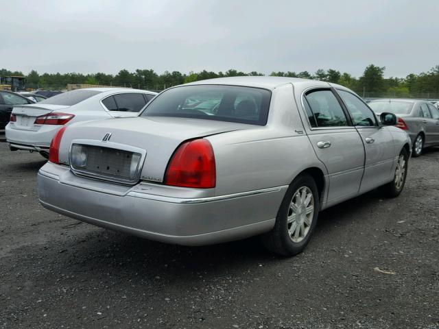 2LNBL8CV0AX629407 - 2010 LINCOLN TOWN CAR S SILVER photo 4