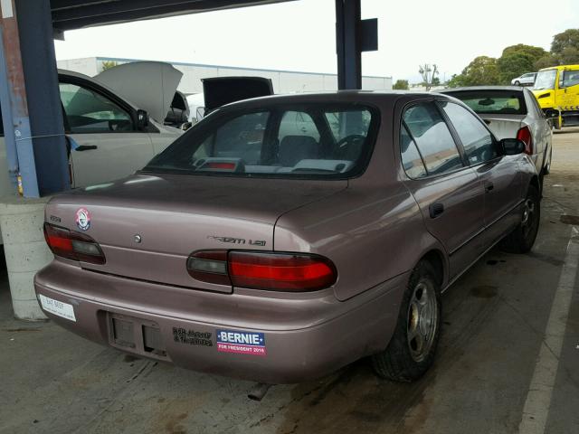 1Y1SK5363PZ016873 - 1993 GEO PRIZM BASE PURPLE photo 4