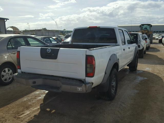 1N6ED29X13C450763 - 2003 NISSAN FRONTIER C WHITE photo 4