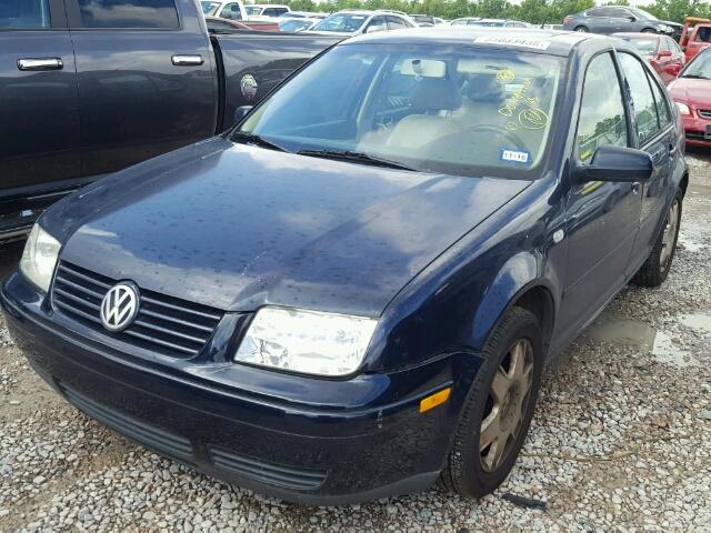 3VWSD29M0YM182903 - 2000 VOLKSWAGEN JETTA GLS BLUE photo 2