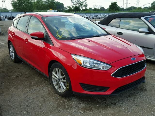 1FADP3K29FL302347 - 2015 FORD FOCUS RED photo 1