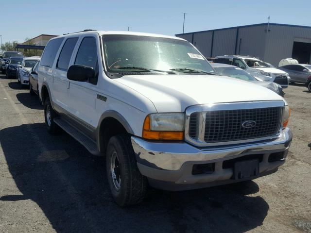 1FMNU43S1YED53811 - 2000 FORD EXCURSION WHITE photo 1
