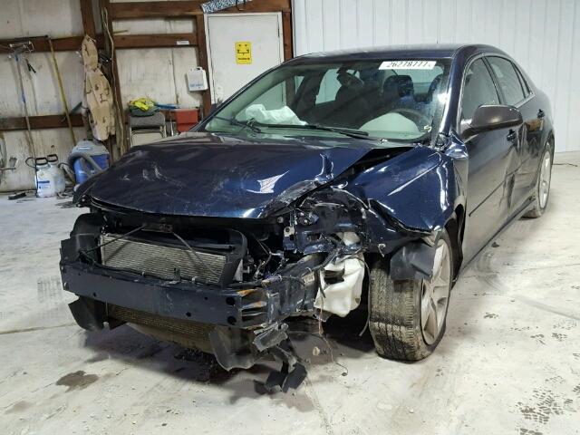 1G1ZB5E1XBF146558 - 2011 CHEVROLET MALIBU LS BLUE photo 2