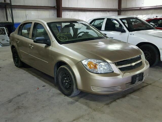 1G1AK52F757671962 - 2005 CHEVROLET COBALT TAN photo 1