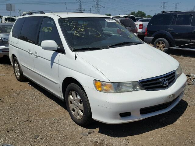 5FNRL18884B113264 - 2004 HONDA ODYSSEY WHITE photo 1