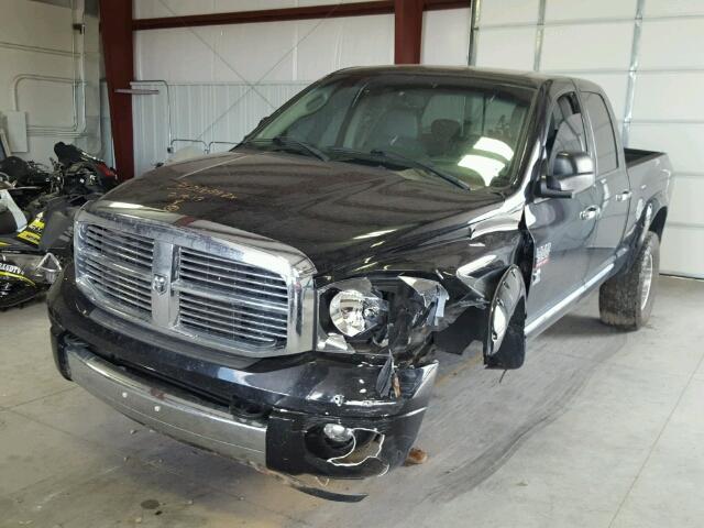 1D7KS28C07J543209 - 2007 DODGE RAM 2500 S BLACK photo 2