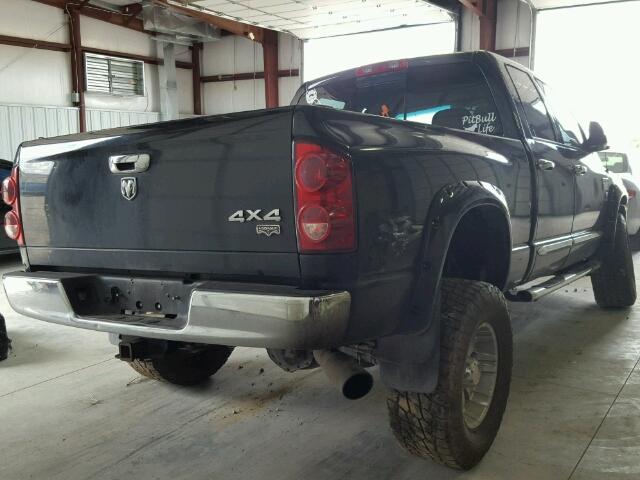 1D7KS28C07J543209 - 2007 DODGE RAM 2500 S BLACK photo 4