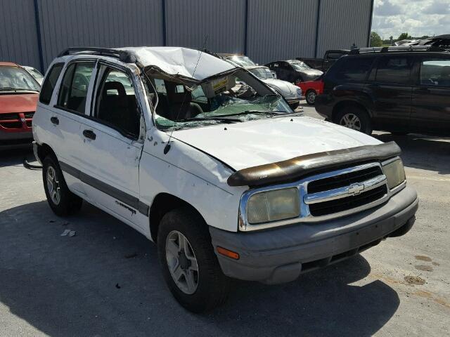 2CNBJ134246918464 - 2004 CHEVROLET TRACKER WHITE photo 1