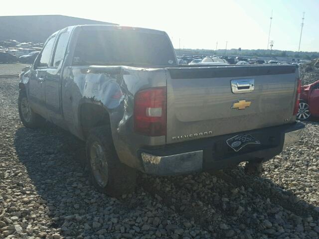 2GCEK19J271589763 - 2007 CHEVROLET SILVERADO GRAY photo 3