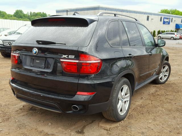 5UXZV4C57D0B01163 - 2013 BMW X5 XDRIVE3 BLACK photo 4