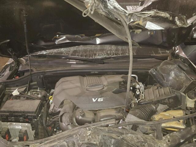 1C4RDJAG2EC477192 - 2014 DODGE DURANGO SX GRAY photo 7