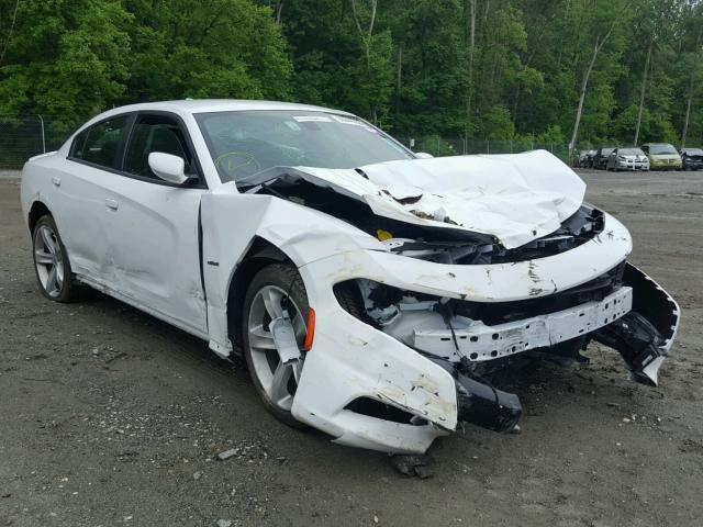 2C3CDXCT0JH233331 - 2018 DODGE CHARGER R/ WHITE photo 1