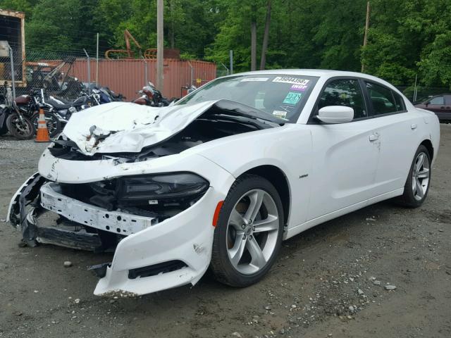 2C3CDXCT0JH233331 - 2018 DODGE CHARGER R/ WHITE photo 2