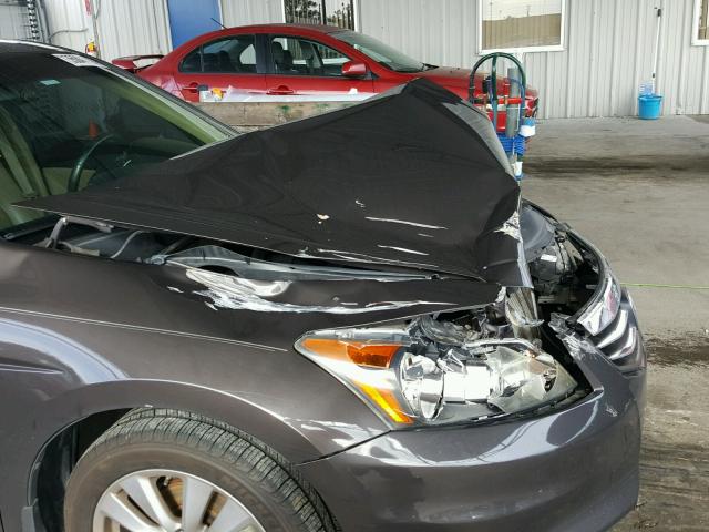 1HGCP2F88BA025194 - 2011 HONDA ACCORD EXL BROWN photo 9