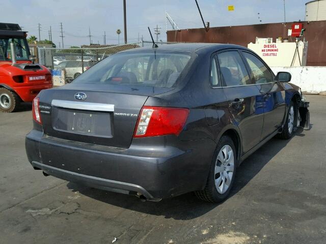 JF1GE6A63AH504766 - 2010 SUBARU IMPREZA 2. GRAY photo 4