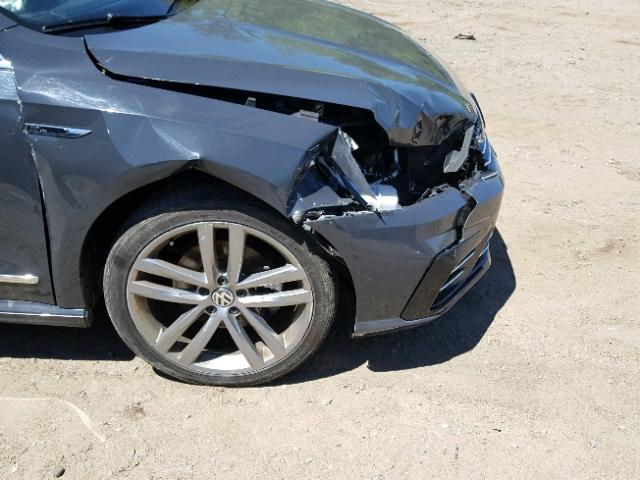 1VWDT7A34HC058212 - 2017 VOLKSWAGEN PASSAT R-L GRAY photo 9