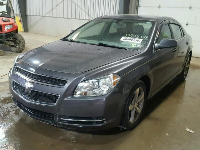 1G1ZC5E14BF304518 - 2011 CHEVROLET MALIBU 1LT GRAY photo 2