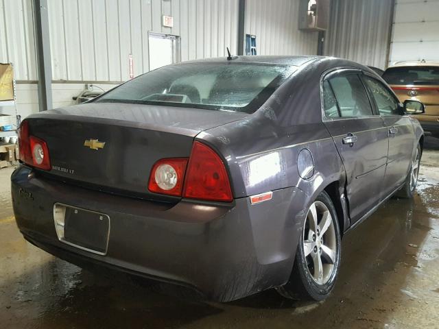1G1ZC5E14BF304518 - 2011 CHEVROLET MALIBU 1LT GRAY photo 4